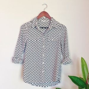 American Eagle chevron top